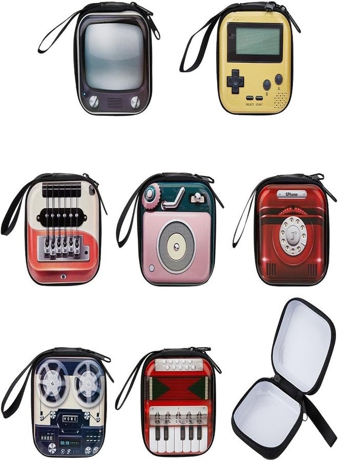 Flywind محفظة نقود صغيرة من فلاي ويند، حقيبة سماعات، حقيبة مفاتيح، هدية مثالية لأعياد ميلاد البنات والأولاد - Image 3